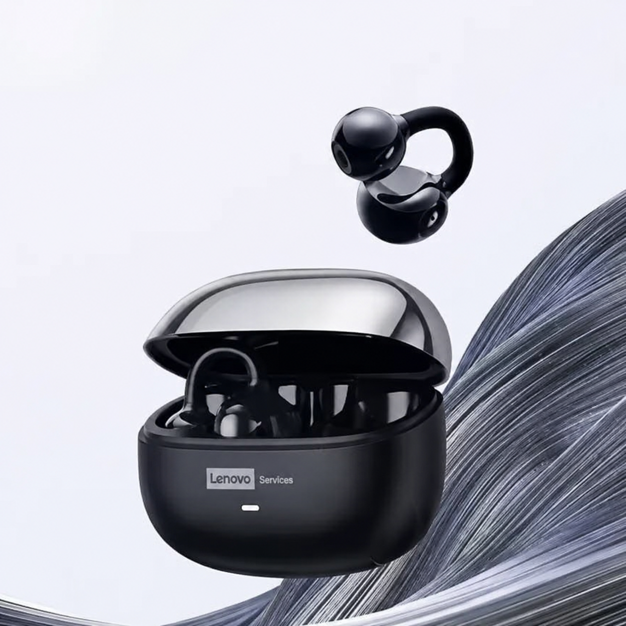 Fone Bluetooth Lenovo LE302 — Clip de Orelha, HiFi