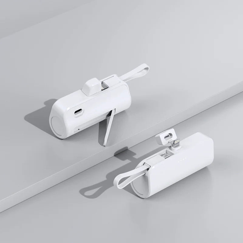 Mini Power Bank Dual-Core | Carregamento Rápido e Longa Autonomia