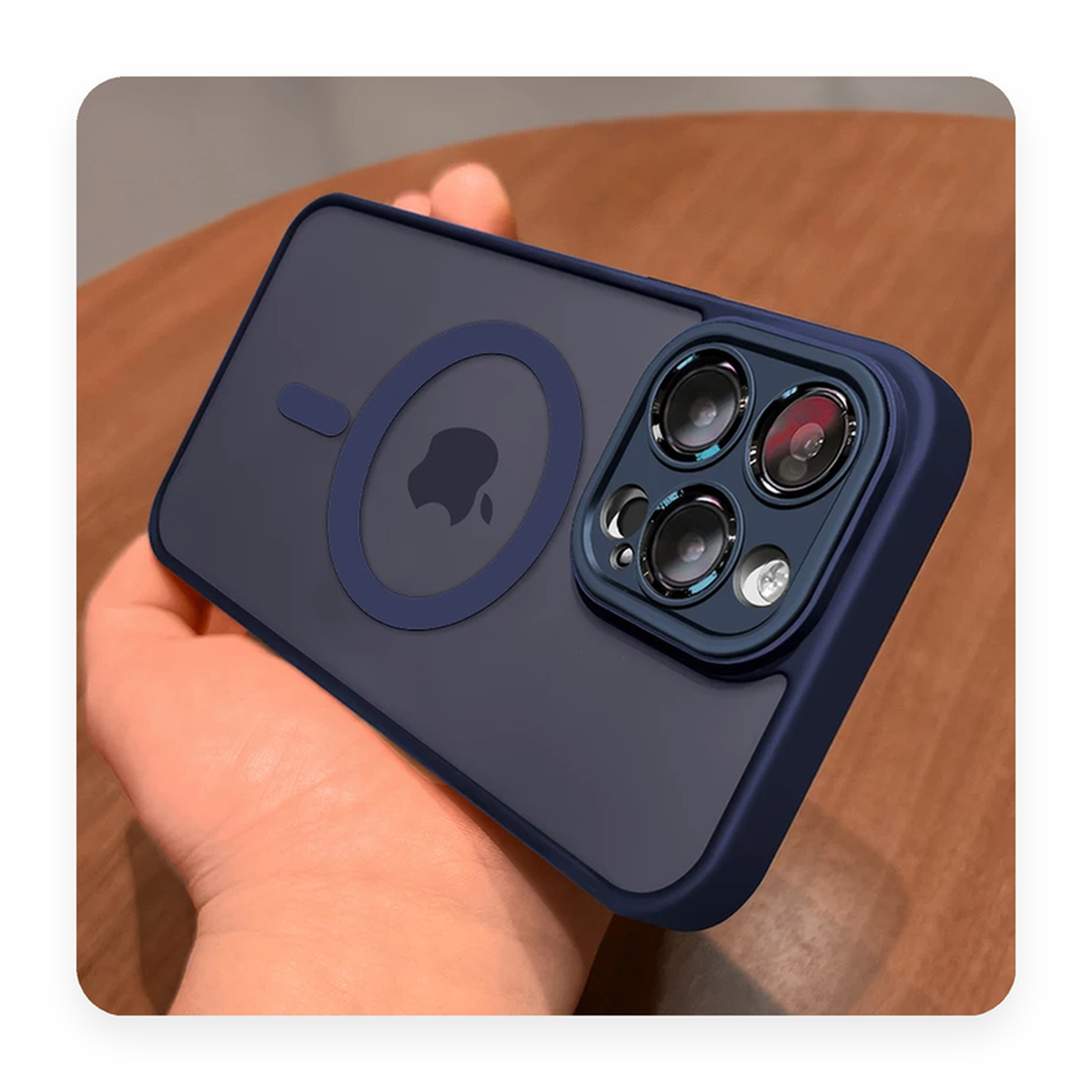 Case Magnética MagSafe na cor azul
