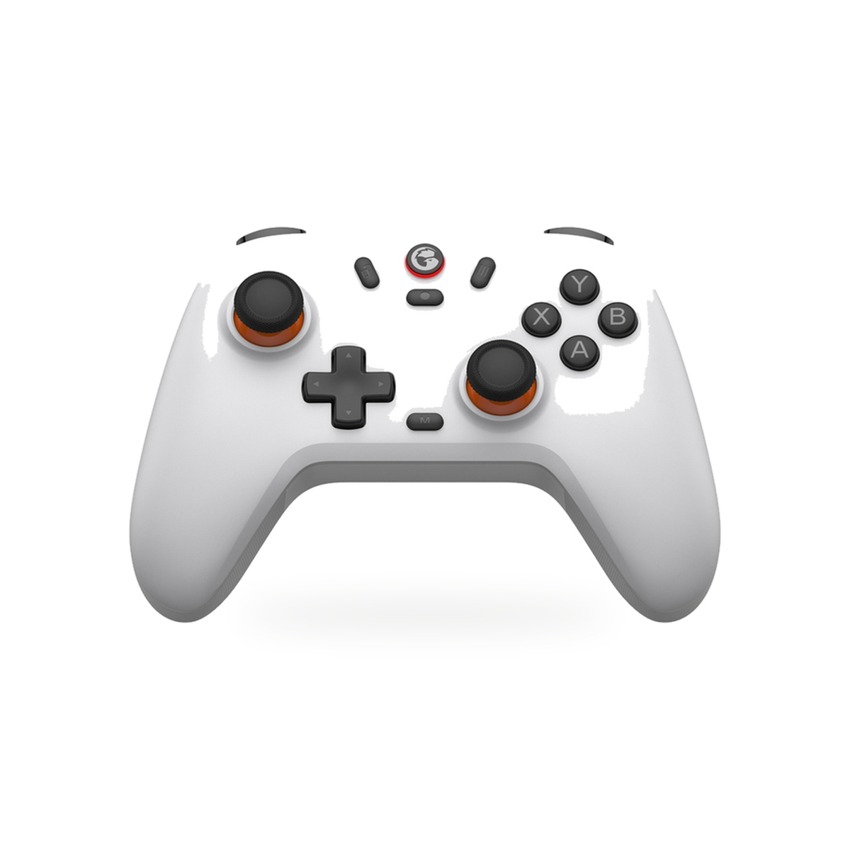 Controle GameSir Nova Lite branco com sensor de efeito Hall para Switch, PC e celular