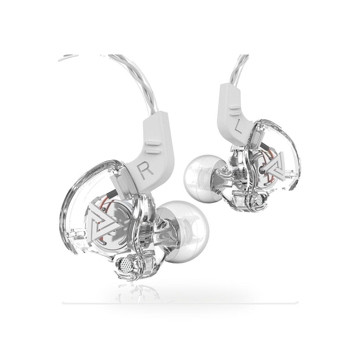 Fone QKZ AK6 na cor branco