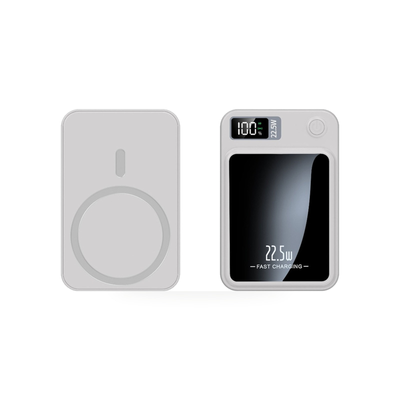 Power Bank Magnético 10000mAh Wireless, Tela Digital