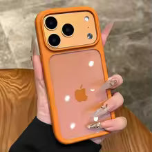 Capa Transparente Antichoque — Botão Touch, Câmera
