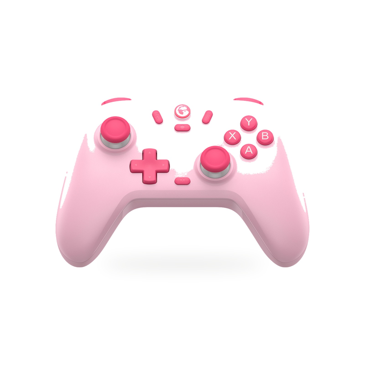 Controle GameSir Nova Lite rosa com sensor de efeito Hall para Switch, PC e celular